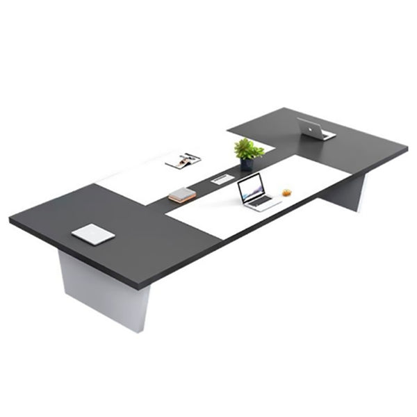 Conference Table Long Table Large Meeting Training Table Long Table Chairs Rectangular Table Chair Set Meeting Room Modern Minimalist Style
