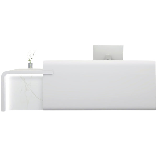 Modern Reception Desk – Front Counter for Offices, Salons, Hotels and Training Centres