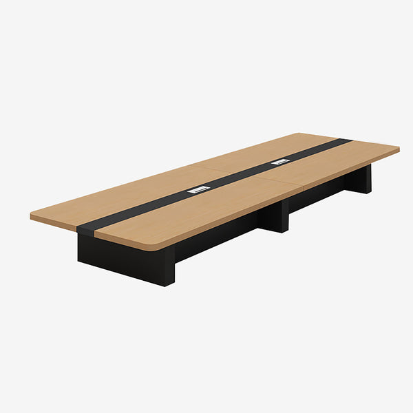 Conference Table Training Desk & Chair Set Meeting Room Table Rounded Corner Creative Office Desk