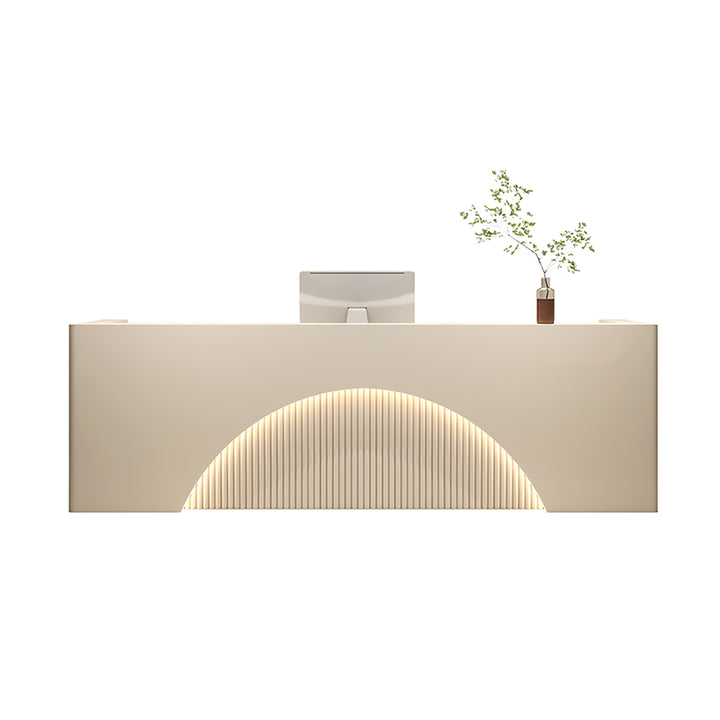 Reception Desk Cashier Counter Bar Counter – Minimalist Modern Front Desk For Salons, Clothing Stores, Yoga Studios, and Training Centres