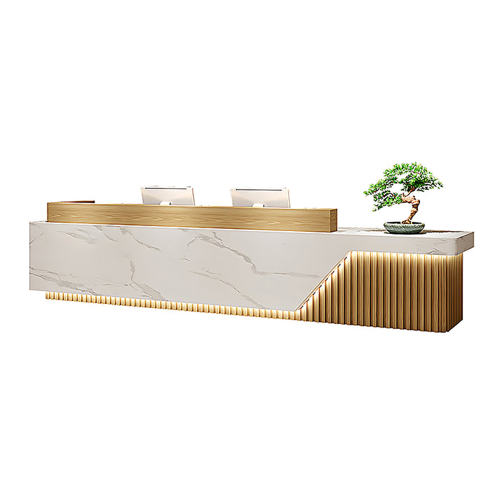 Reception Desk Corporate Front Desk Bar Counter Cashier Station Hotel Clubhouse Training Centre Beauty Salon