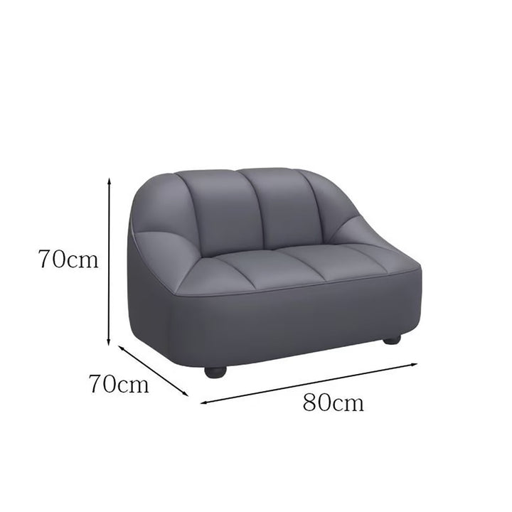 Modern Small Apartment Sofa – Compact Living Room Couch with High-Resilience Foam