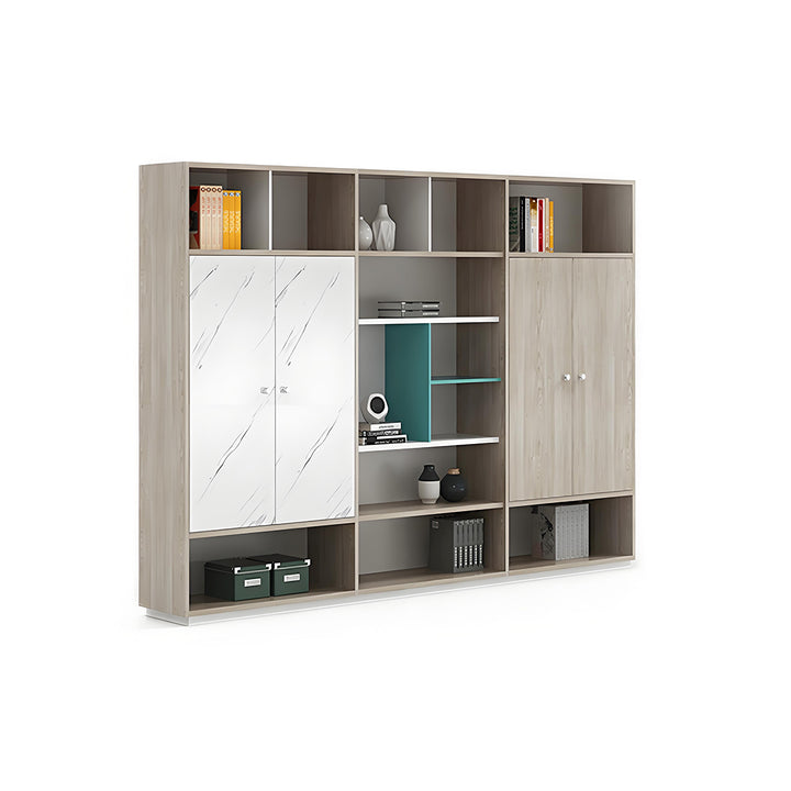 Modern Executive Office Desk · L-Shaped Design with Storage and Chair Options  Storage cabinet