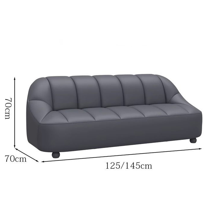 Modern Small Apartment Sofa – Compact Living Room Couch with High-Resilience Foam