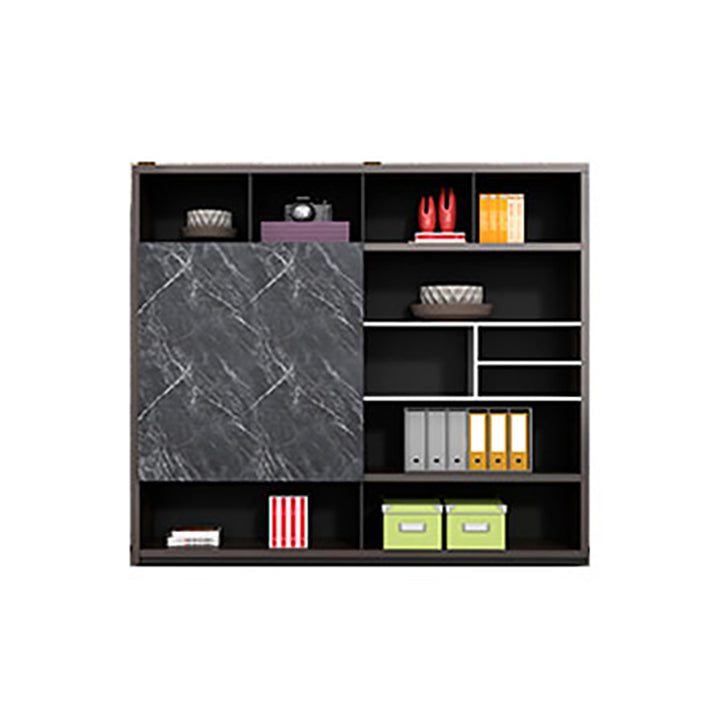 Modern Executive L-Shaped Desk – Black Office Furniture with Optional Storage and Chair