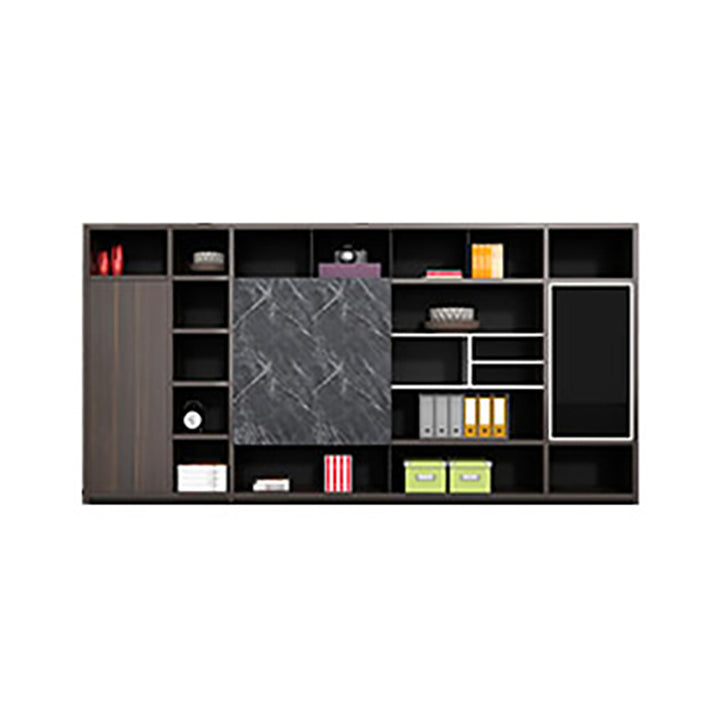 Modern Executive L-Shaped Desk – Black Office Furniture with Optional Storage and Chair