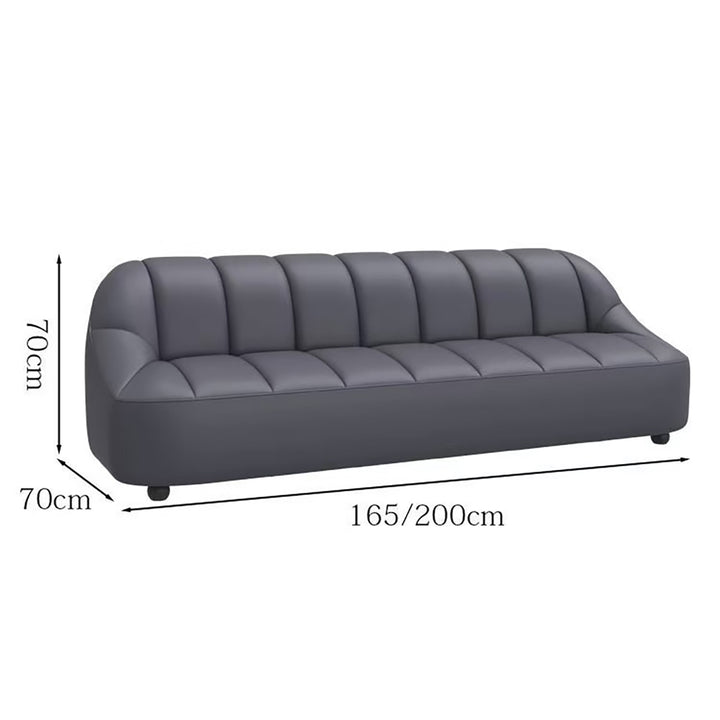 Modern Small Apartment Sofa – Compact Living Room Couch with High-Resilience Foam