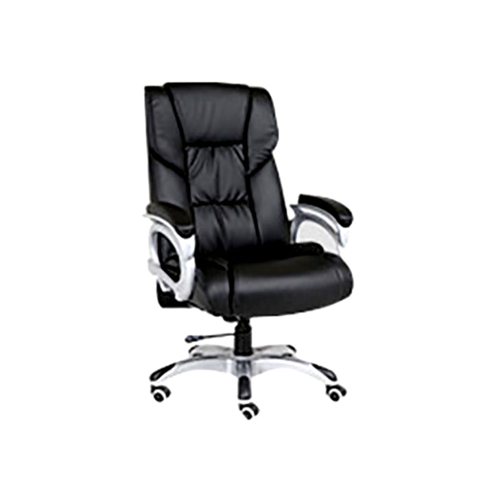 Modern Executive L-Shaped Desk – Black Office Furniture with Optional Storage and Chair