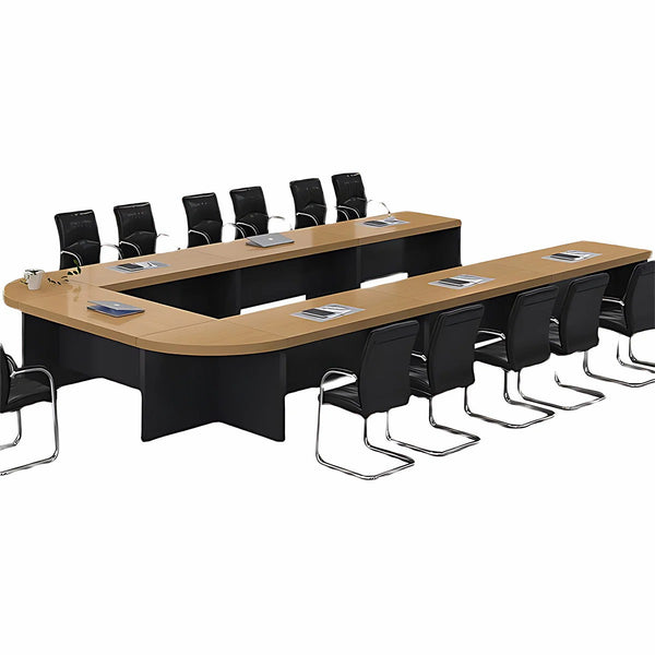 U-Shaped Modular Conference Table – Modern Meeting Room Furniture with Custom Options