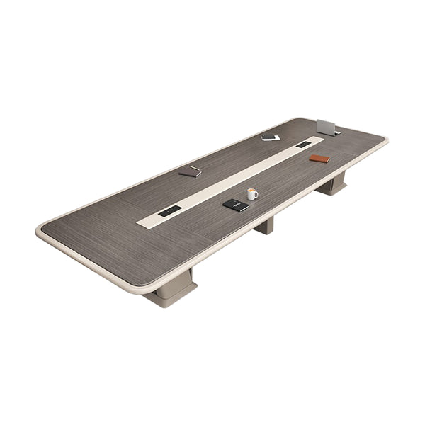 Modern Large Rectangular Conference Table – Executive Meeting Room Furniture