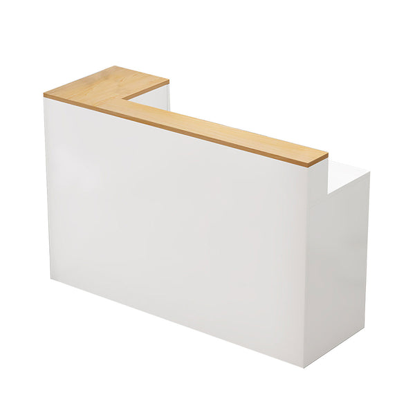 Reception Desk Bar Counter Cashier Station Modern Clothing & Convenience Store Compact & Minimalist