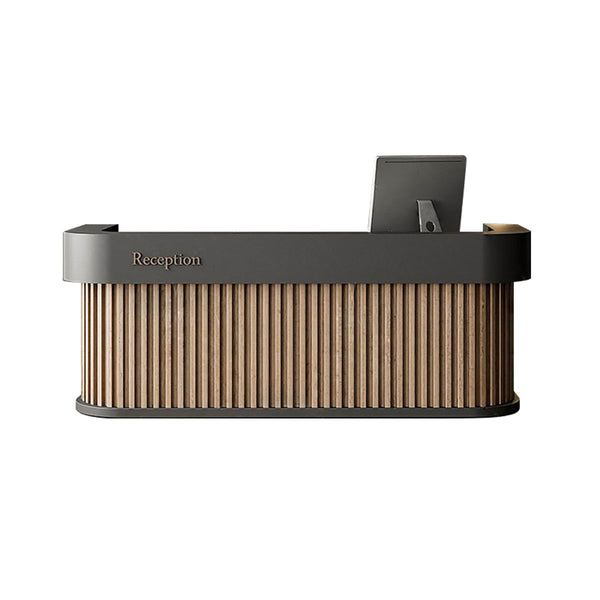 Luxury Reception Desk & Cashier Counter – Elegant Bar Table for Shops, Hotels & Businesses