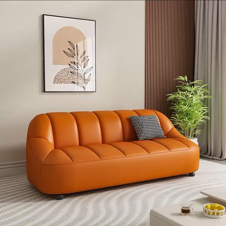 Modern Small Apartment Sofa – Compact Living Room Couch with High-Resilience Foam