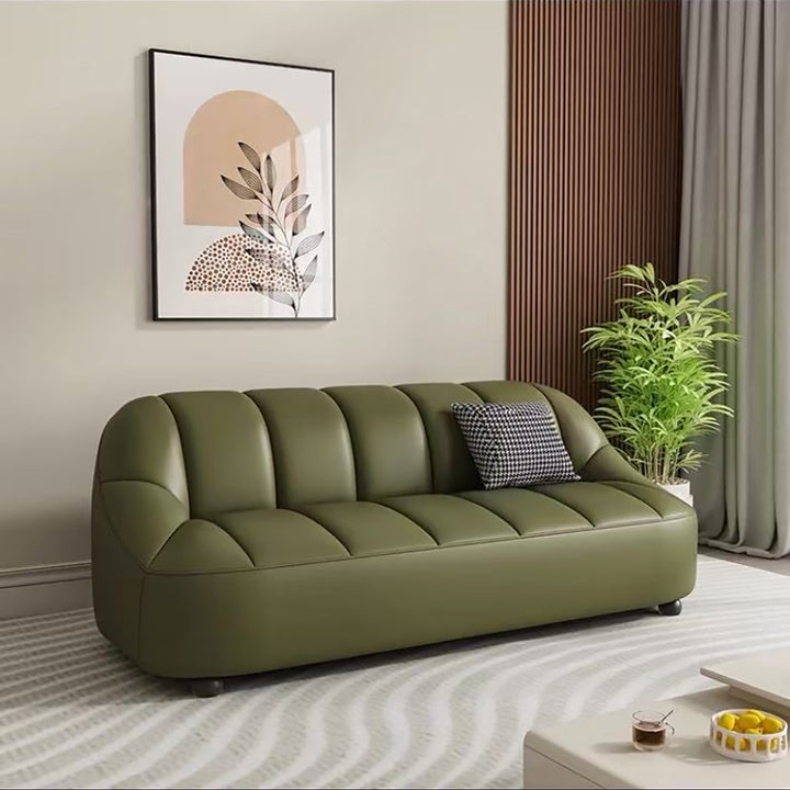 Modern Small Apartment Sofa – Compact Living Room Couch with High-Resilience Foam