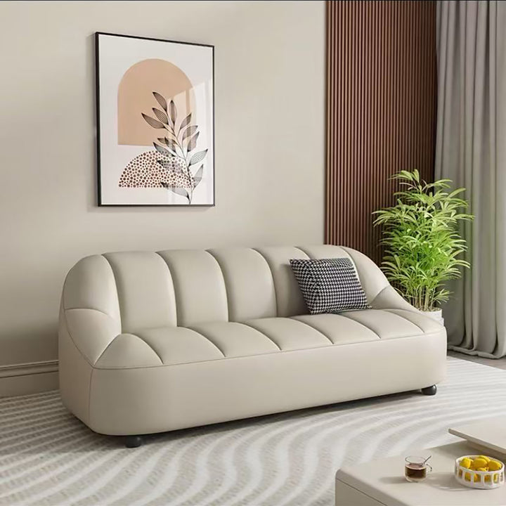 Modern Small Apartment Sofa – Compact Living Room Couch with High-Resilience Foam