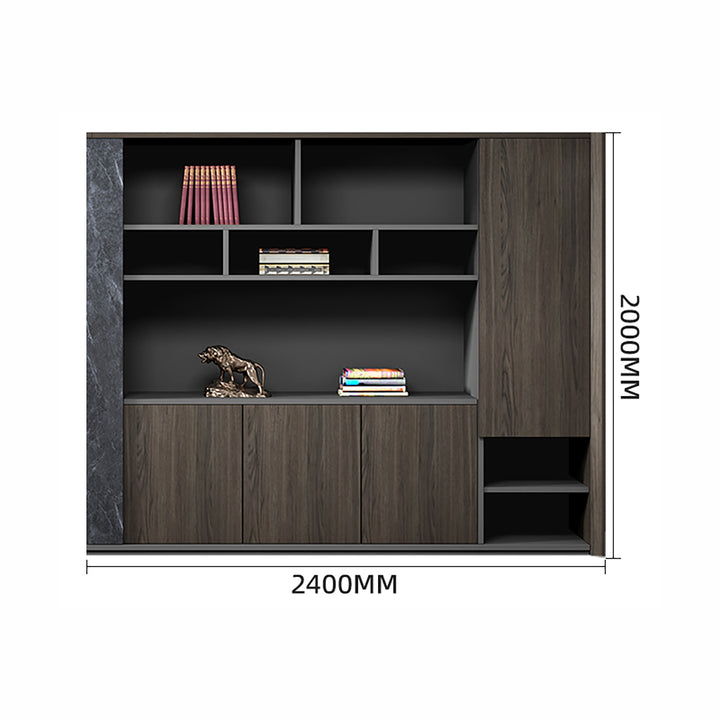 2.4m file cabinet bookcase storage cabinet