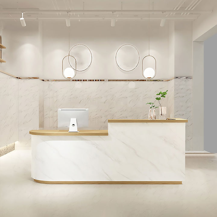 Reception Desk Beauty Salon Bar Office Front Desk Luxury Boutique Cashier Counter Lacquered Counter Dining Minimalist Modern