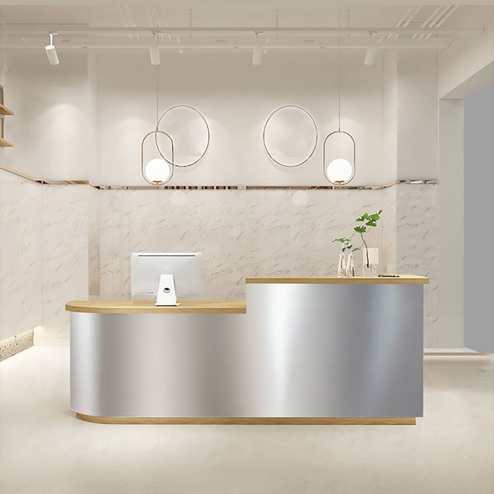 Reception Desk Beauty Salon Bar Office Front Desk Luxury Boutique Cashier Counter Lacquered Counter Dining Minimalist Modern