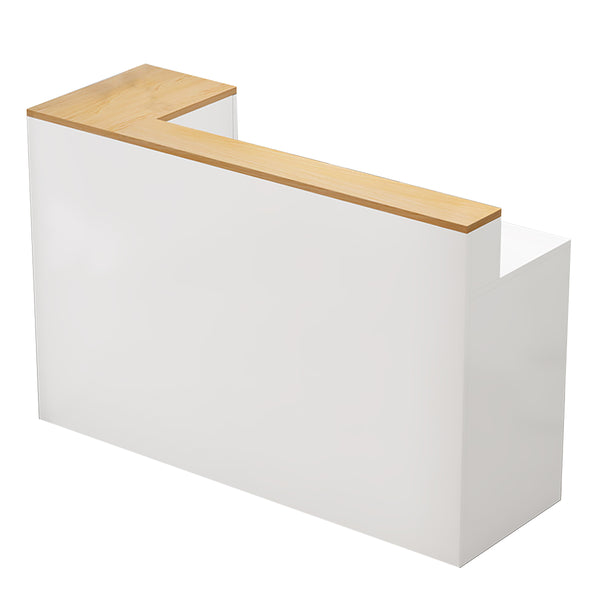 Reception Desk Bar Counter Cashier Station Modern Clothing & Convenience Store Compact & Minimalist